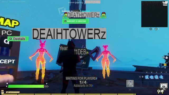 Fortnite Death Tower Z Code creative map and how to play